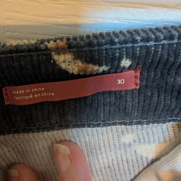 Anthropology/Pilcro Moon flare corduroy pants - Picture 10 of 13